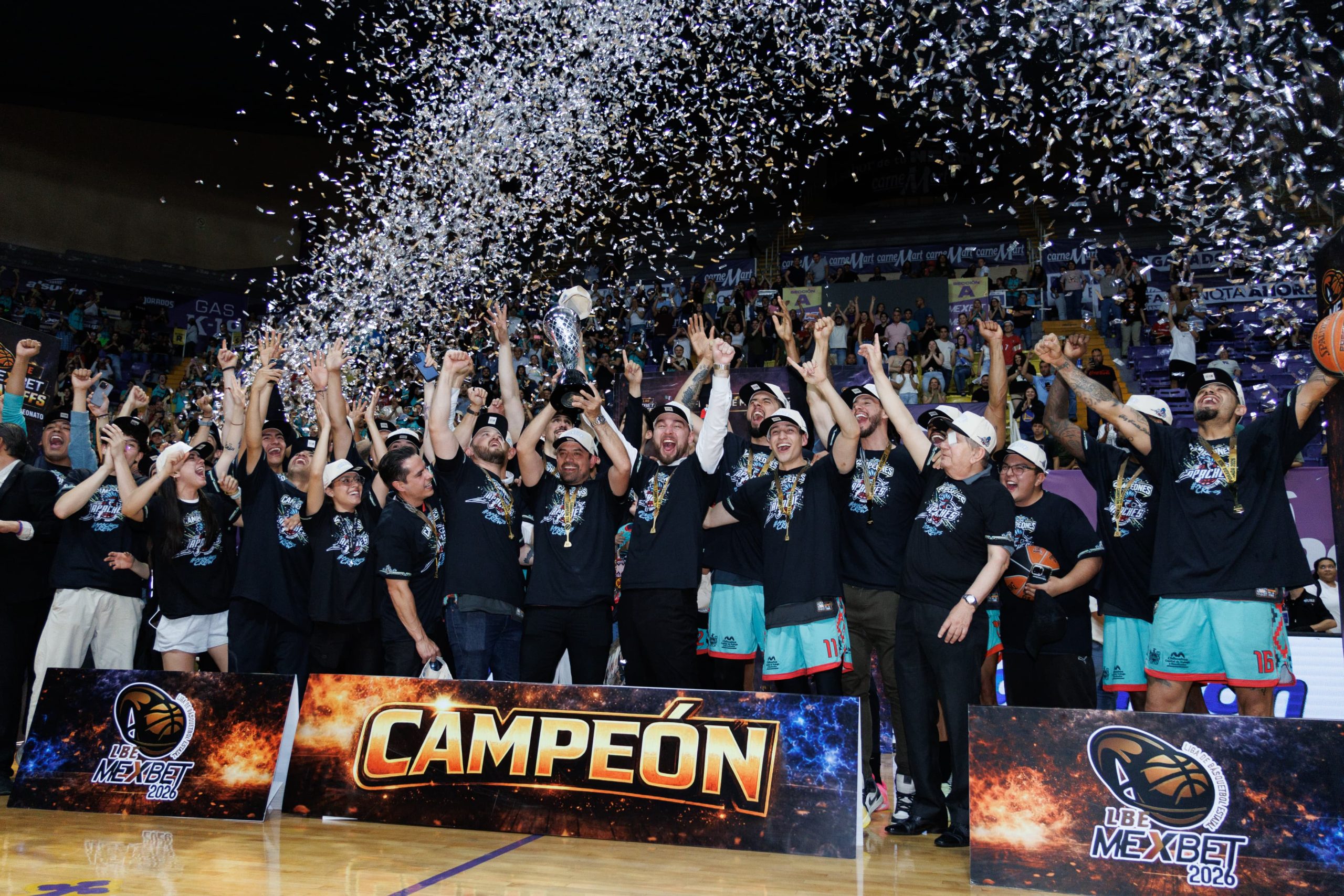 APACHES DE CHIHUAHUA CONQUISTA EL CAMPEONATO DE LA LBE